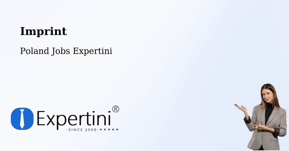 Imprint – Wierzchowo - Poland Jobs Expertini